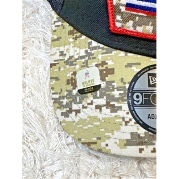 New NFL New Era 2021 Salute To Service Trucker 9FORTY Snapback Adjustable Hat - Picture 5 of 10